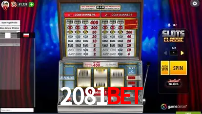 Descubra o Mundo do Cassino Online com 2081bet